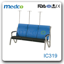 IC319 Melhor vendedor! Cadeira de infusão hospitalar cadeira de infusão médica com couro